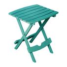 Mesa Lateral Dobrável Adams Quik-Fold Verde-azulado Resina