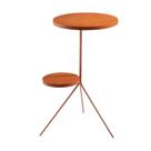 Mesa Lateral Duo Aço 64cm X 44cm X 37cm