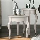 Mesa Lateral EDN Duquesa Off White Mesa Lateral EDN Duquesa Off White