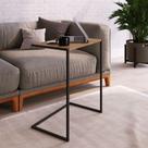Mesa Lateral Estrutura em Aço 58cm Complementos Artesano Mesa Lateral Estrutura em Aço 58cm Complementos Artesano