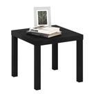 Mesa lateral Furinno Classic Homey Square Parsons Black