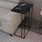 Mesa Lateral Greco 67cm 45cm X 30cm Preto