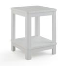 Mesa lateral Keter Deluxe Adirondack branca Mesa lateral Keter Deluxe Adirondack branca