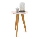 Mesa Lateral Liv Rose Eco Wood - Matic Mesa Lateral Liv Rose Eco Wood - Matic