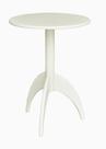 Mesa Lateral Luna Branca Altura 64cm Mesa Lateral Luna Branca Altura 64cm