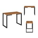 Mesa Lateral Mesinha Auxiliar Canto Encaixe Sofá Cama Nature Estilo Industrial