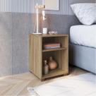 Mesa Lateral Multiuso 35x51cm Nicho Prateleira Aveiro