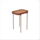 Mesa Lateral P Melin 47x31 Ofertamo Nature/Cobre