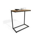 Mesa Lateral p/ Sala Industrial LI025 de Apoio Notebook Freijo/Preto - Kappesberg Mesa Lateral p/ Sala Industrial LI025 de Apoio Notebook Freijo/Preto - Kappesberg