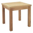 Mesa Lateral para Área Externa Modway Marina em Madeira Teca 50cm Quadrada Mesa Lateral para Área Externa Modway Marina em Madeira Teca 50cm Quadrada