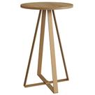 Mesa Lateral Para Sala De Estar 27940 Hanover Dourado Artesano