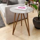 Mesa Lateral para Sala de Estar Corinto 60 Cm