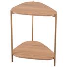 Mesa Lateral Para Sala De Estar Pés Metálicos Adek A03 Hanover Dourado - Lyam Decor Mesa Lateral Para Sala De Estar Pés Metálicos Adek A03 Hanover Dourado - Lyam Decor