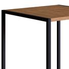 Mesa Lateral Quadrada 40X40Cm Est Aço York Vermont