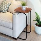 Mesa Lateral Quadrada Roma Cinamomo e Preta