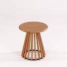 Mesa Lateral Redonda 50cm X 50cm X 55cm Dover