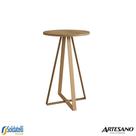 Mesa lateral redonda industrial 40 cm 27939 em aço carbono várias cores - artesano