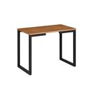 Mesa Lateral Retangular Innovare Preta e Canela