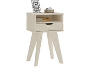 Mesa Lateral Retangular Vip Off White Mesa Lateral Retangular Vip Off White