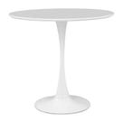 Mesa Lateral Saarinen 51 cm Madeira Laqueada
