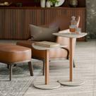 Mesa lateral sala mezanino paris gianduia