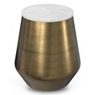 Mesa lateral SIMPLIHOME Benning Modern Contemporary 40cm branca