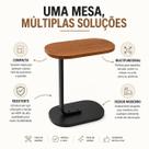 Mesa Lateral Sofá Moderna Apoio Notebook Café Sala Pratica Elegante