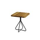 Mesa Lateral Teca Firenze 50 cm Decorativa Mesa Lateral Teca Firenze 50 cm Decorativa