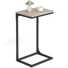 Mesa lateral VASAGLE em forma de C com estrutura metálica 30x40x67 cm Mesa lateral VASAGLE em forma de C com estrutura metálica 30x40x67 cm