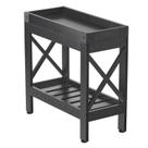 Mesa lateral ZEXVIDA Narrow para quarto, sala de estar, espaço pequeno