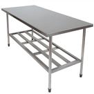 Mesa Lisa com Prateleira Gradeada 1.90M S42