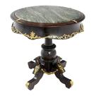 Mesa Louis Xv Francesa Marmore Madeira Bronze Luxuosa
