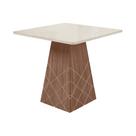 MESA LUANDA 0,90 X 0,90 Amendoa