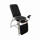 Mesa Maca Exame Ginecológica Clínico GO Gaveta Inox Preta