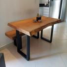 Mesa Madeira Maciça - 2 Lugares - 100cm X 90cm x 75cm Mesa Madeira Maciça - 2 Lugares - 100cm X 90cm x 75cm