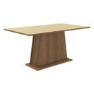 Mesa Madesa Retangular Tampode Madeira 5364 Rustic crema Mesa Madesa Retangular Tampode Madeira 5364 Rustic crema