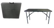 Mesa Maleta dobrável Ret VGHome 1,22x0,61x0,74m