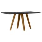 Mesa Mariah 160x90cm - Ypê/Preto
