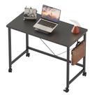 Mesa Mericonia Rolling Computer Desk 81 cm preta
