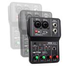 Mesa Mixer Placa De Som Teyun Q-12 Interface De Audio Usb Pc