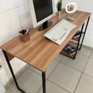 Mesa Multi Uso com Prateleiras Perfect 137x 50cm