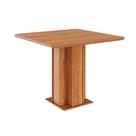 Mesa Multiuso Cozinha Sophia c/ Tampo Madeirado 95x95cm Cinamomo - Cimol