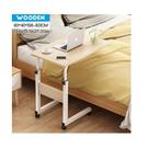 Mesa multiuso notebook com rodas altura ajustavel cafe sofa cama computador home office computador