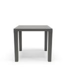 Mesa Multiuso Plástica Niala Plaxmetal Basalto Cinza Grafite