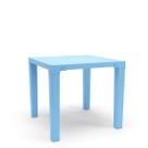 Mesa Multiuso Quadrada Plástica Niala Plaxmetal Azul Celeste