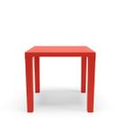 Mesa Multiuso Quadrada Plástica Niala Plaxmetal Vermelho