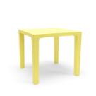 Mesa Niala Quadrada Amarelo Primavera 80cm em Polipropileno Plaxmetal Mesa Niala Quadrada Amarelo Primavera 80cm em Polipropileno Plaxmetal
