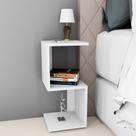 Mesa Nicho de Cabeceira Formato S ou Z Moderna para Quarto Sala Escritório Casa Decoração