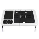 Mesa Notebook Com 2 Coolers Usb Dobrável Cama Sofá Mesa Notebook Com 2 Coolers Usb Dobrável Cama Sofá
