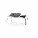 Mesa Notebook Com 2 Coolers Usb Dobrável Cama Sofa E-Table .